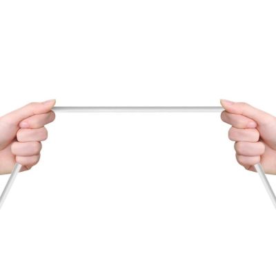 7. Dudao przewód kabel USB Typ C 2.1A 1m biały (L4T 1m white)