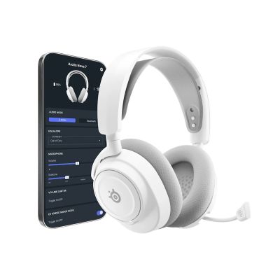 6. Słuchawki Steelseries Arctis Nova 7 Gen 2, kolor biały