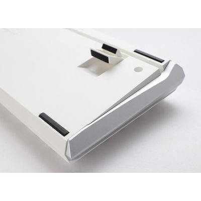 8. Ducky One 3 Classic Pure White TKL Gaming Tastatur RGB LED - MX-Clear klawiatura USB Niemiecki Biały