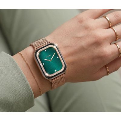 2. Smartwatch Gravity Różowy Pasek + Bransoleta GT43-1