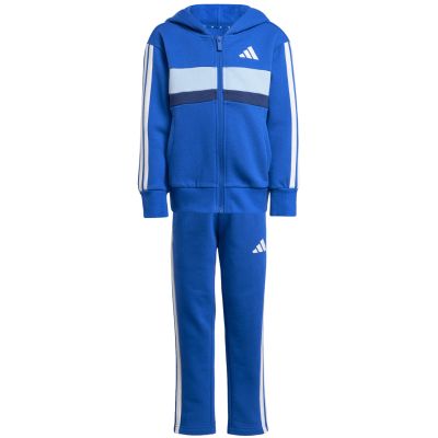2. Dres dla dzieci adidas Seasonal Essentials Tiberio 3-Stripes Fleece niebieski JC7488