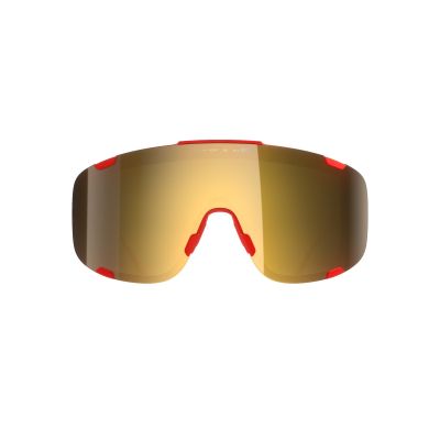 3. Okulary rowerowe POC Devour czerwone Cat 2