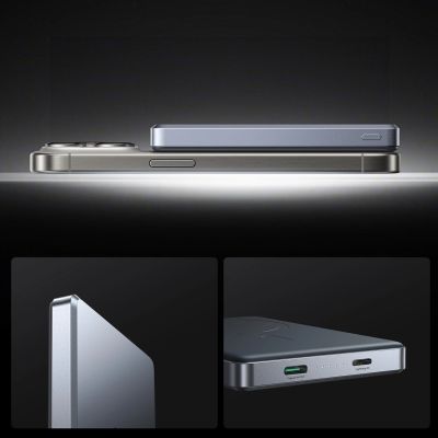 11. Powerbank Joyroom JR-PBM08 Pro 10000mAh ultracienki - szary