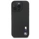 3. Etui BMW Smooth Rubber Logo na iPhone 16 Pro Max - czarne