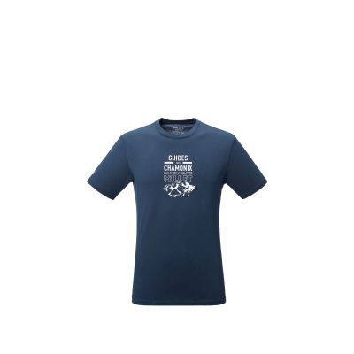 Koszulka męska MILLET Cdg Chamonix Logo Ts Ss M granatowa