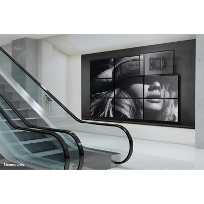 14. Neomounts WL95-800BL1 uchwyt do tablic informacyjnych 177,8 cm (70") Czarny