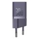 2. Ładowarka sieciowa Baseus GaN5 30W USB-C EU z fioletowym kablem Baseus Dynamic 3 USB-C 100W 1m - fioletowa