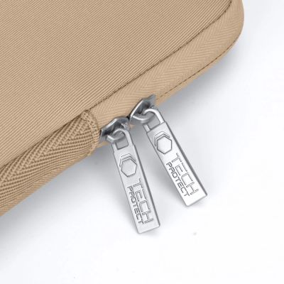 3. Torba na laptopa 13-14" Tech-Protect Neoslim - beżowe