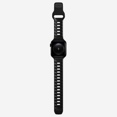 8. Nomad Sport Strap Band Czarny Aluminium, Guma