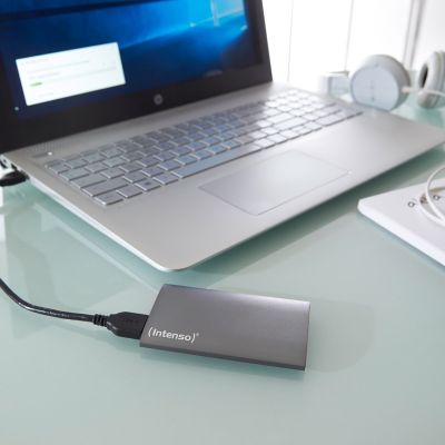 3. Dysk zewnętrzny  INTENSO Premium Edition 3823440 (256 GB; 1.8"; USB 3.0; kolor antracyt)
