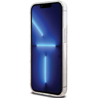 5. Etui Hello Kitty IML Gradient Electrop Crowded Kitty Head na iPhone 14 Pro Max - różowe