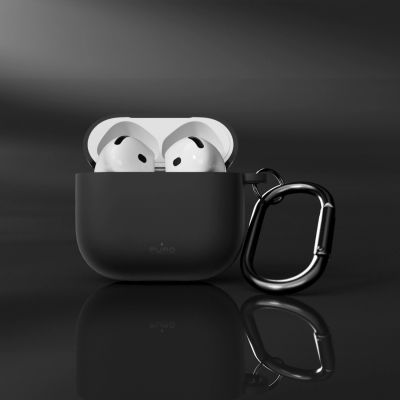 5. Etui Puro Icon na AirPods 4 - czarne