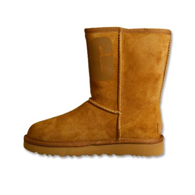 2. Buty damskie śniegowce wysokie UGG W Classic Short Ugg Rubber Logo - 1108230-CHE