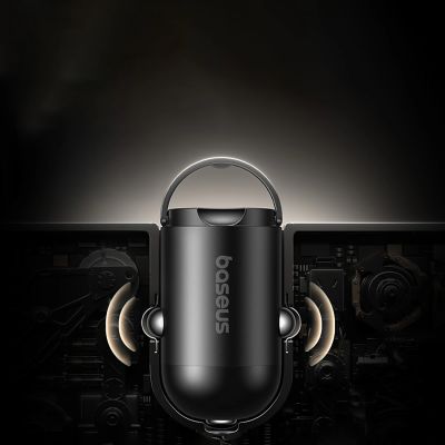 16. Ładowarka samochodowa Baseus PrimeTrip VP2 45W USB-C z kablem 60W USB-C do USB-C 1m - czarna