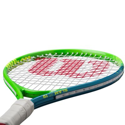 4. Rakieta do tenisa ziemnego Wilson Slam Junior 19 Boys TNS RKT 3 1/2 zielona WR172110U