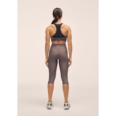 2. Legginsy treningowe damskie CASALL Capri Slit Regular Waist Tights kolor szary