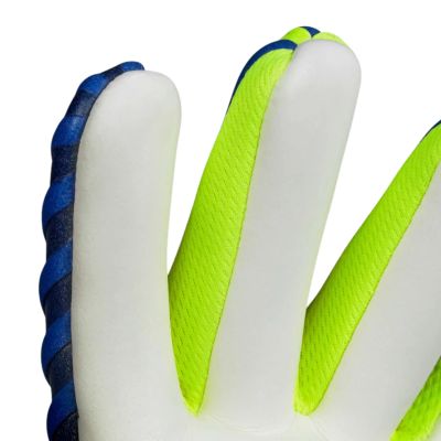 4. Rękawice bramkarskie Select Super Grip 77 v26 niebieskie 500093