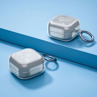5. Etui Tech-Protect FlexAir na Samsung Galaxy Buds 4 / Buds 4 Pro - przezroczyste
