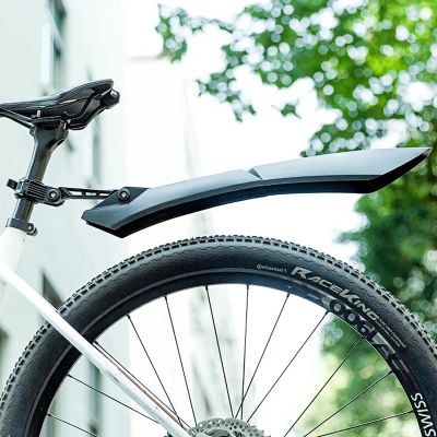 8. Błotniki rowerowy Rockbros FK-870 z systemem szybkiego montażu regulowane - czarne