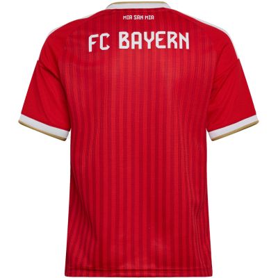 3. Koszulka dla dzieci adidas FC Bayern 26/27 Home Jersey czerwona JZ3098