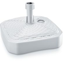 PODSTAWA DO PARASOLA KWADRATOWA UMBRELLA BASE RATAN BIAŁY
