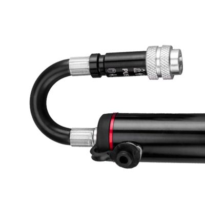7. Mini pompka rowerowa Rockbros SMART-B 150 PSI do wentyli Presta i Schrader - czarna