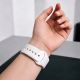 5. Pasek Tech-Protect Silicone na Apple Watch 40 / 41 / 42 mm - biały