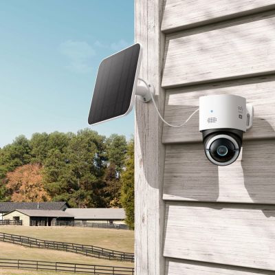 10. Eufy 4G LTE Cam S330 Tubowa Kamera bezpieczeństwa IP Zewnętrzna 3840 x 2160 px Sufit / ściana / słup
