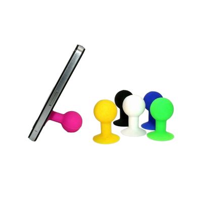 2. Uchwyt z okrągłą główką do telefonu - biały