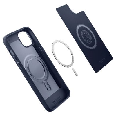 4. Etui Spigen Mag Armor na iPhone 14 Plus - niebieskie