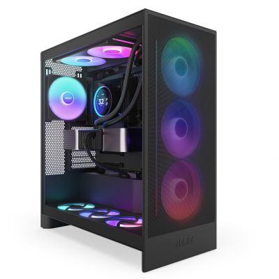 8. NZXT Kraken Elite 420 RGB Procesor Chłodnica cieczy all-in-one 14 cm Czarny 1 szt.