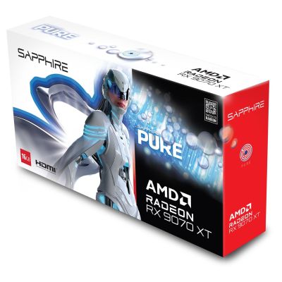 6. Karta graf. SAPPHIRE PURE RX 9070 XT GAMING OC 16GB