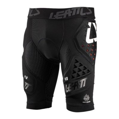 2. Spodenki z ochraniaczem LEATT Impact Shorts 3DF 4.0 rozmiar M, czarne