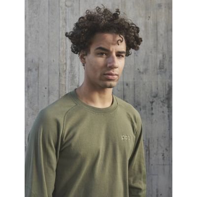 3. Bluza POC Poise Crew Neck zielonyh