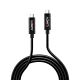 6. Lindy 43308 kabel USB USB 3.2 Gen 2 (3.1 Gen 2) 5 m USB C Czarny