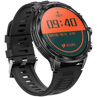 12. Smartwatch Gravity Czarny Pasek + Bransoleta GT41-1