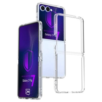 7. Etui 3mk Armor Case na Samsung Galaxy Z Flip 7 - przezroczyste