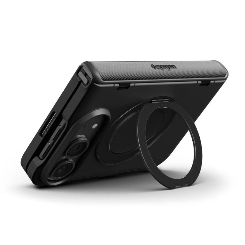 6. Etui Spigen Slim Armor Pro S Magsafe na iPhone Duo - czarne