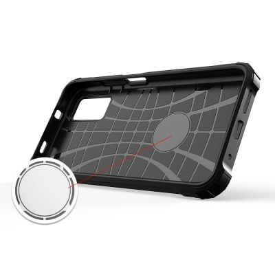 7. Hybrid Armor pancerne hybrydowe etui pokrowiec Xiaomi Redmi Note 10 5G / Poco M3 Pro złoty