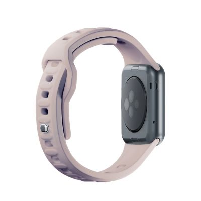 11. Pasek silikonowy 3mk Silicone Watch Strap do Apple Watch 38 / 40 / 41 mm - beżowy