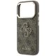 6. Etui Guess 4G & Big Resin Logo na iPhone 17 Pro Max / 18 Pro Max - brązowe