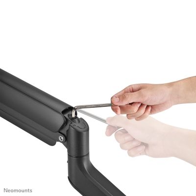 15. Neomounts DS70PLUS-450BL1 uchwyt / stojak do monitorów 124,5 cm (49") Biurko Czarny