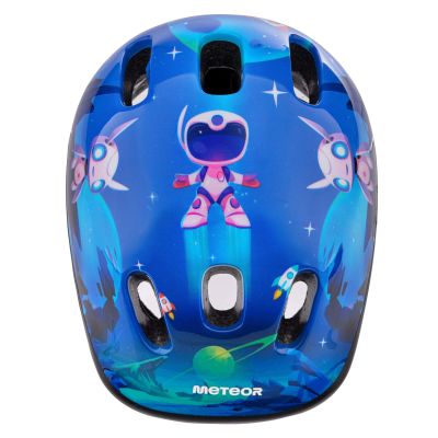 14. Kask rowerowy Meteor KS06 Alien Jr 17439 r. S 48-52 cm