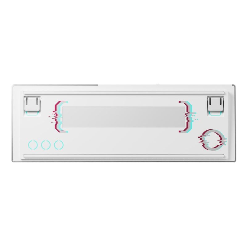 3. CHERRY MX 8.2 Pro TMR Wireless klawiatura Gaming USB + RF Wireless + Bluetooth QWERTZ Niemiecki Srebrny, Biały