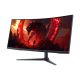 Acer NITRO XZ0 XZ340CURW0bmiiphx monitor komputerowy 86,4 cm (34") 3440 x 1440 px Wide Quad HD LCD Czarny