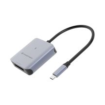 Conceptronic BIAN08G czytnik kart USB 3.2 Gen 2 Type-C Szary