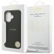 8. Etui Guess Classic Logo MagSafe do iPhone 17 -czarne