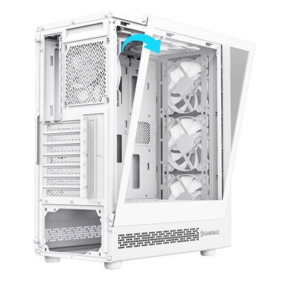 5. GameMax Storm 2 AW Midi Tower Biały