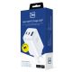 8. Ładowarka sieciowa USB-C USB-A 3mk Hyper GaN PD Charger 65W™ - biała