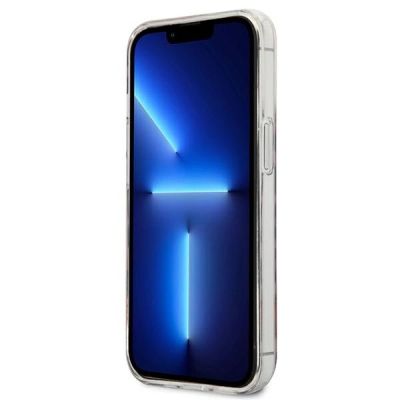 5. Etui Guess Leopard na iPhone 13 Pro / iPhone 13 - różowe